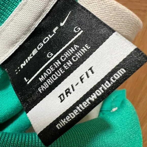 Nike Green Polo Shirt - Picture 6 of 6
